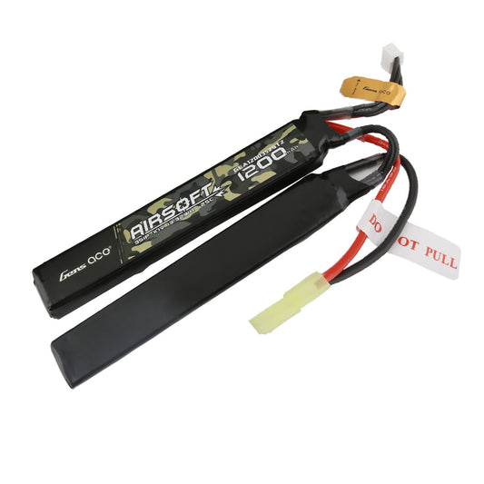 Gens ace 25C 1200mAh 11.1V Battery - Tamiya - Split