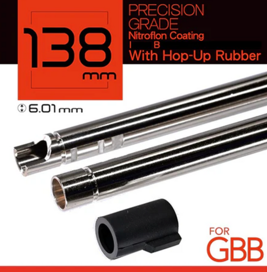 Unicorn GBB 138mm 6.03mm Inner Barrel For Hi-Capa 6" & MP5-PDW