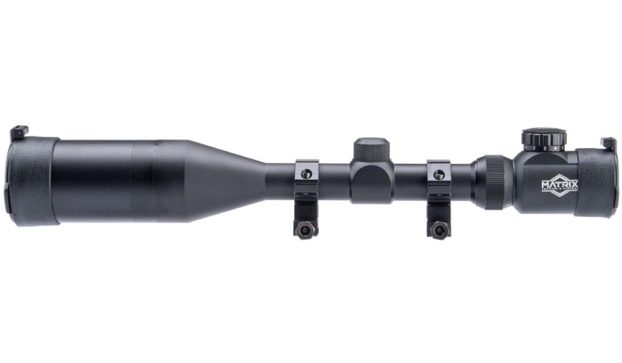 Matrix 3-12x50 Illuminated Scope w/Mounting Rings