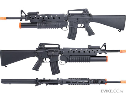 Cybergun/E&C M16A3 w/ M203 40mm Grenade Launcher - AEG