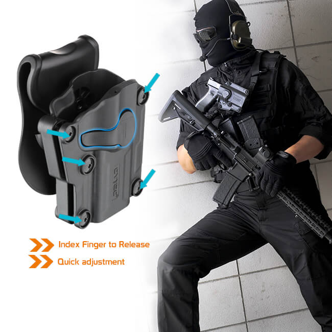 Cytac Mega Fit Universal Holster Right Hand