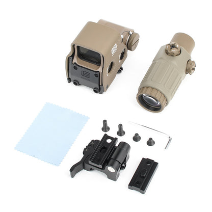 WADSN Holosight Red/Green EXPS w/G33 Magnifier