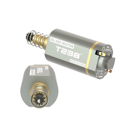 T238 - High Torque & Speed AEG Brushless Motor Long Type