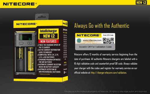 Nitecore Intellicharger New i2