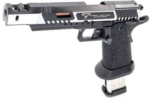 Army Armament TTI Combat Master Alpha GBB Airsoft (Silver Two Tones Ver.)
