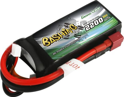 Gens ace 35C 2200mAh 11.1V Battery - Deans - Brick