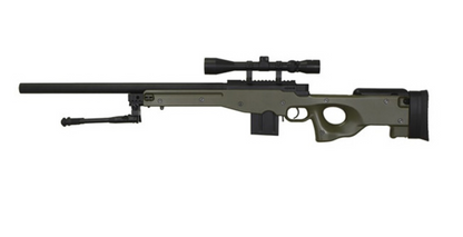 Snow Wolf L96A1 Spring Powered Sniper Rifle - OD
