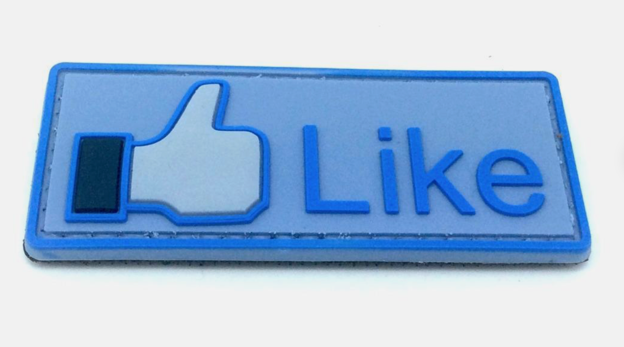 PVC Patch - FB "Like"