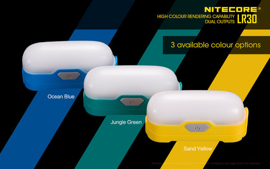 Nitecore Camping Lantern - LR30 Green