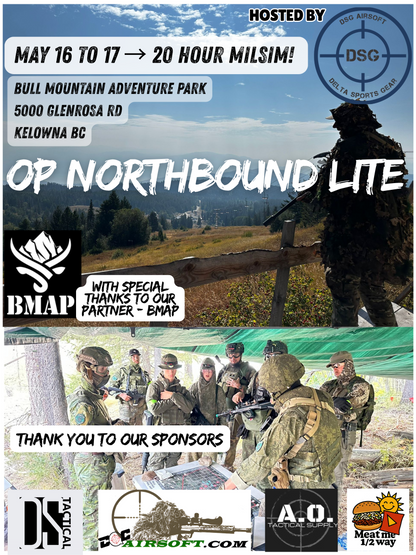 2026-05-16: Milsim OP: NORTHBOUND LITE - May 16 - 17, 2026