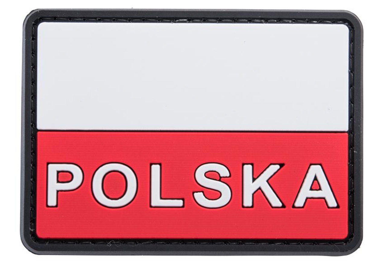 PVC Flag Patch - Poland