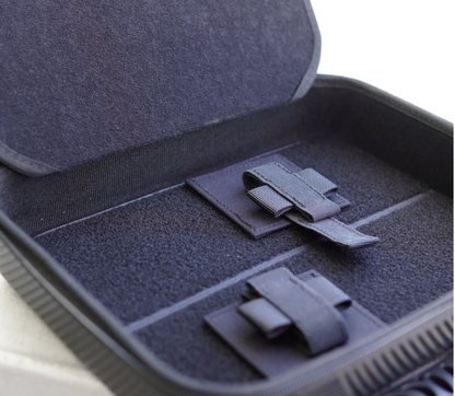 Echo1 Polypropylene Pistol Case in Black - Carbon Fibre Pattern
