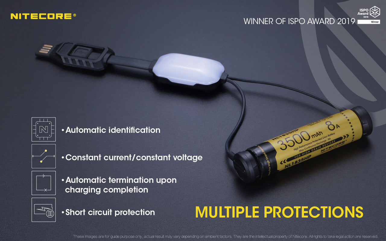Nitecore Portable Magnetic USB Charger - LC10