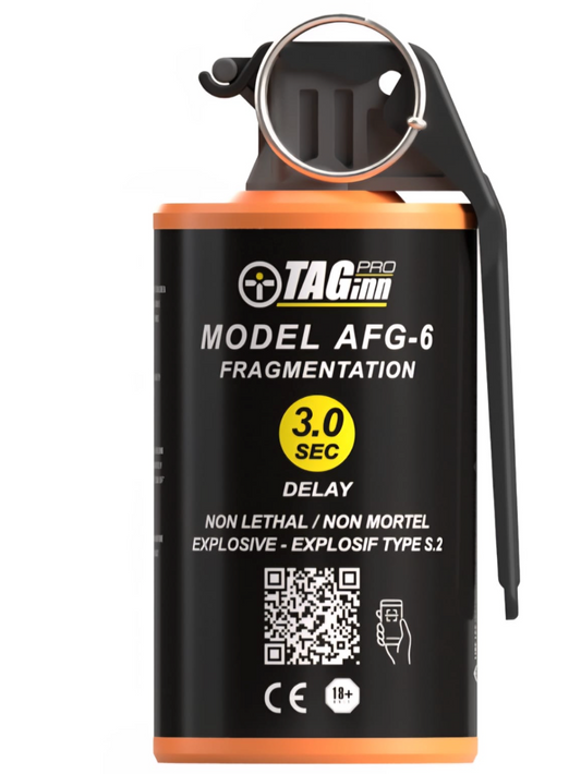 TAGINN AFG-6 Airsoft Frag Grenade BIG (Simulation) - 6 Pack