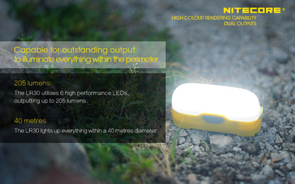 Nitecore Camping Lantern - LR30 Green