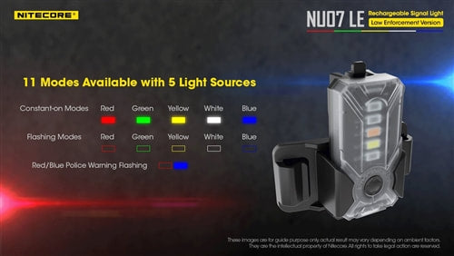 Nitecore Rechargeable Signal Light - NU07 LE