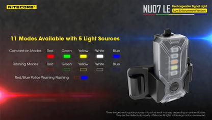 Nitecore Rechargeable Signal Light - NU07 LE