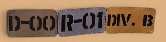 Name Tape Patch - Laser Cut