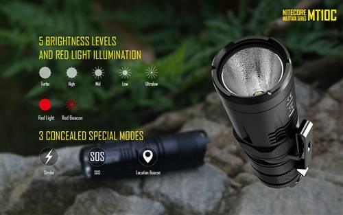 Nitecore MT Flashlight - MT10C