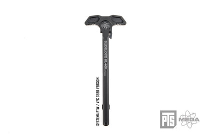 PTS Mega Arms AR-15 Slide Lock Charging Handle VFC GBBR/Systema PTW - BLK