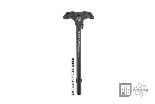 PTS Mega Arms AR-15 Slide Lock Charging Handle VFC GBBR/Systema PTW - BLK