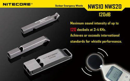 Nitecore Emergency Whistle NWS10