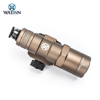 WADSN M300B Mini Scout Light w/Dual Function Tape Switch - FDE