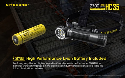 Nitecore Next Generation 21700 High Performance Headlamp - HC35
