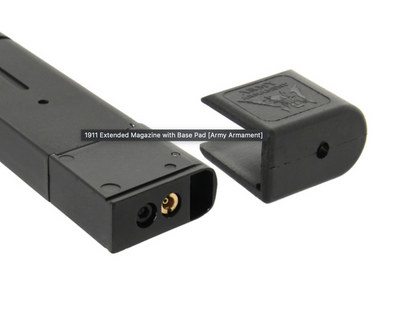 Army Armament Extended 1911 Magazine w/Base Pad