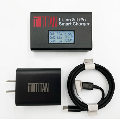 Titan Lithium Charger - US Plug (Updated)