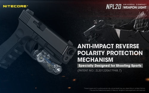 Nitecore Universal Compact Weapon Light - NPL20