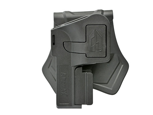 Amomax Open Holster for GBB w/Rail - BK