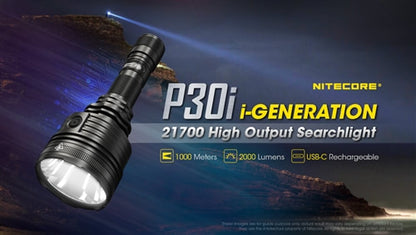 Nitecore i-Generation Flashlight - P30i