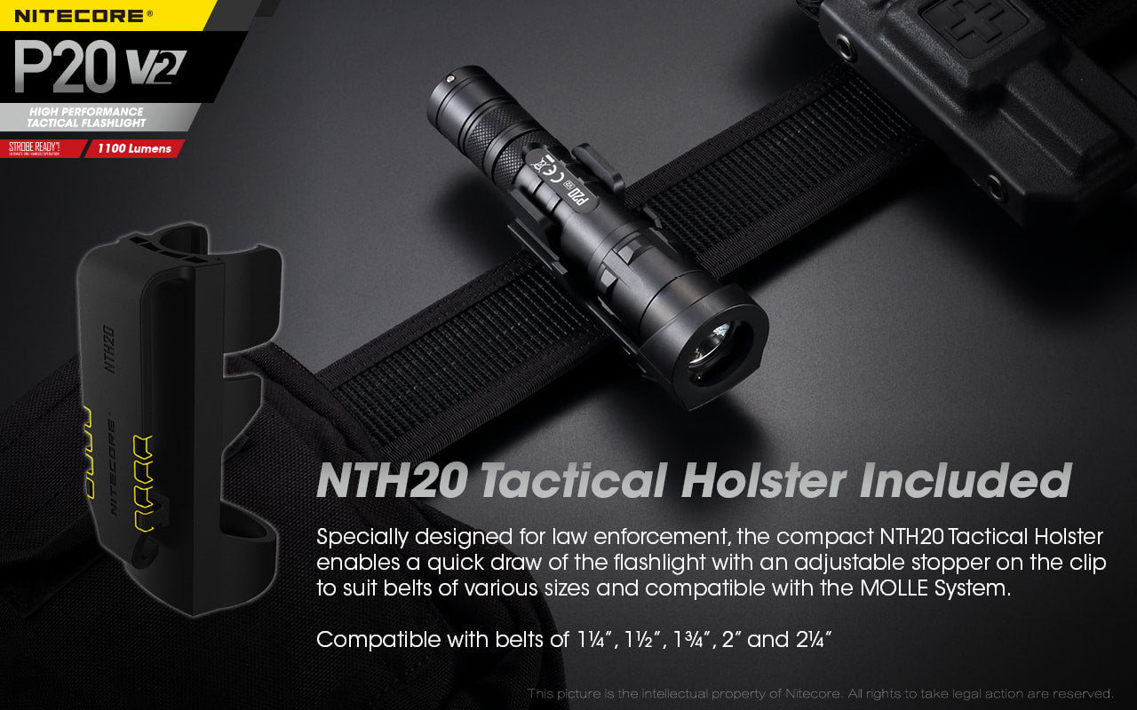 Nitecore P20 V2 Tactical LED Light