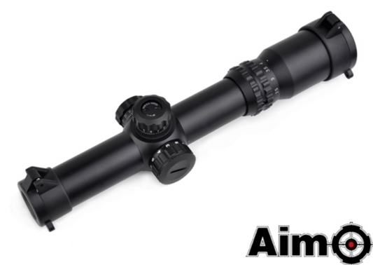 Aim-O 1-4x24SE Scope (Red/Green Reticle)