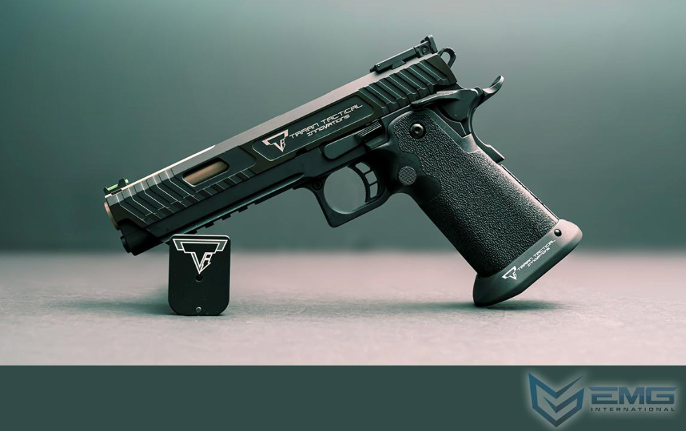 EMG TTI JW3 2011 Hicapa Combat Master w/ Custom Island Barrel - GBB