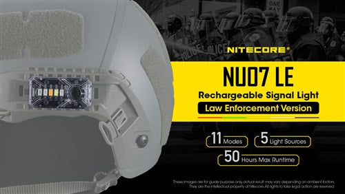 Nitecore Rechargeable Signal Light - NU07 LE