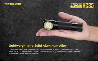 Nitecore Next Generation 21700 High Performance Headlamp - HC35