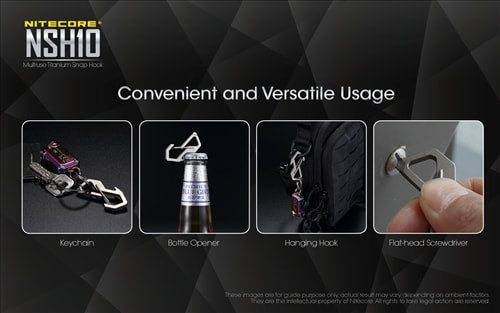 Nitecore Multi-Tool Snap Hook NSH10