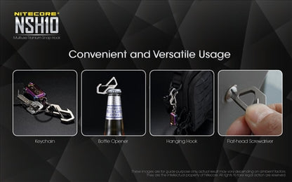 Nitecore Multi-Tool Snap Hook NSH10