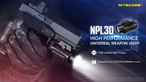 Nitecore NPL30 Weapon Light