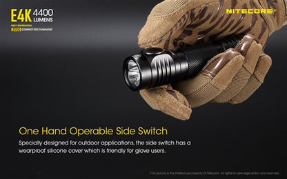 Nitecore 21700 Compact EDC Flashlight - E4K