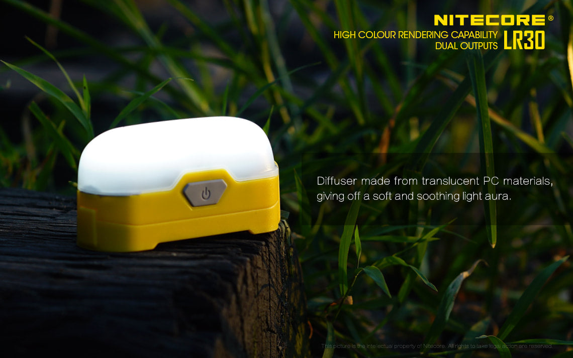Nitecore Camping Lantern - LR30 Green