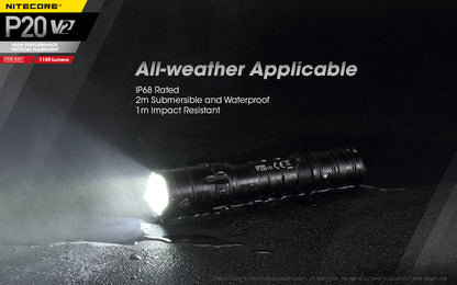 Nitecore P20 V2 Tactical LED Light