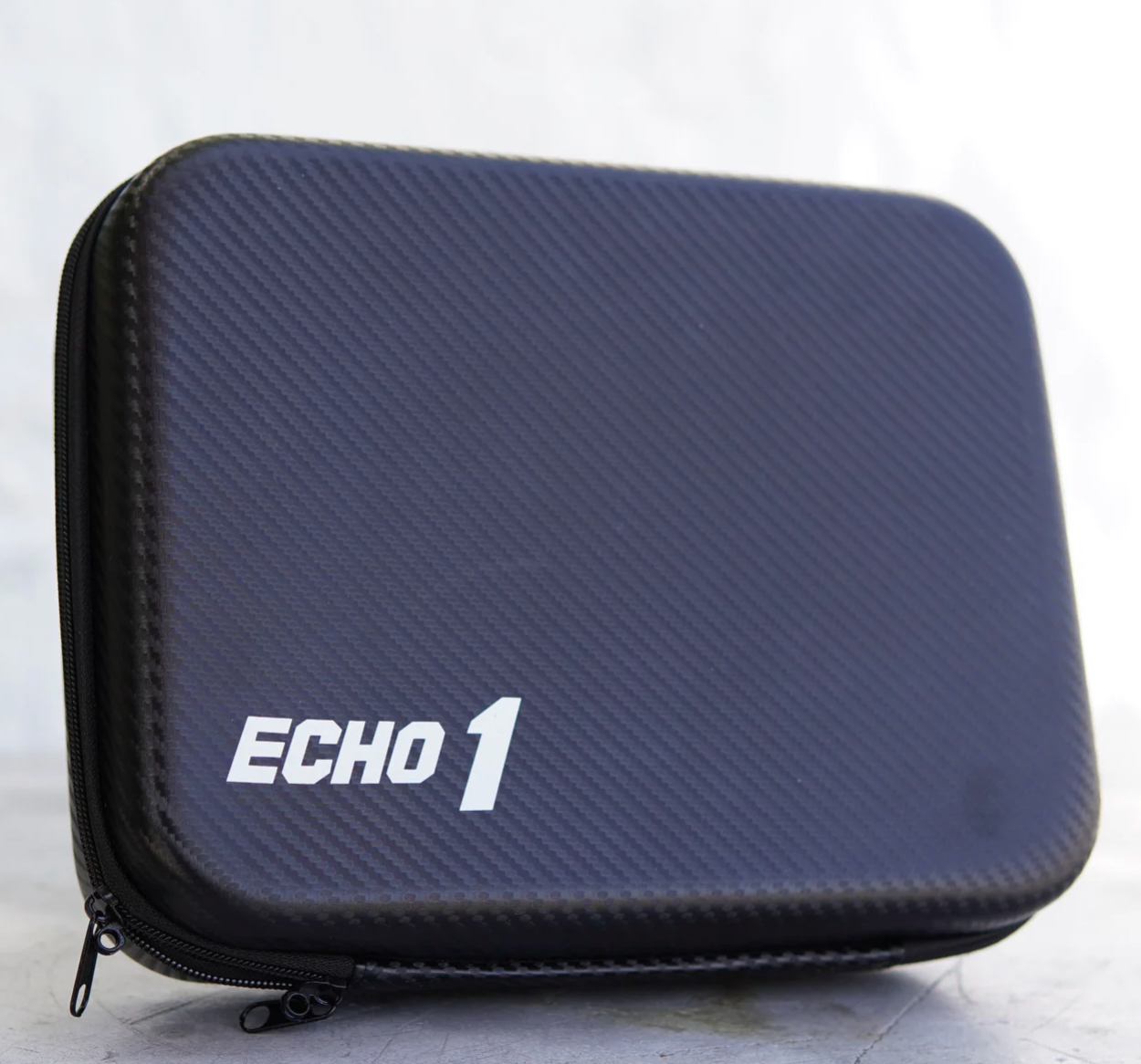 Echo1 Polypropylene Pistol Case in Black - Carbon Fibre Pattern