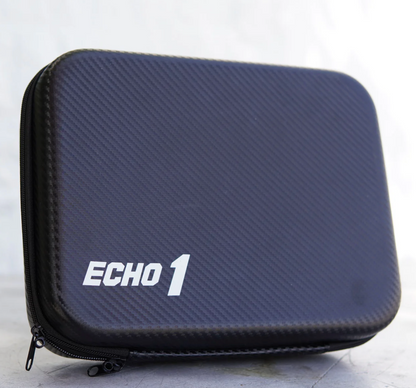 Echo1 Polypropylene Pistol Case in Black - Carbon Fibre Pattern