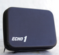 Echo1 Polypropylene Pistol Case in Black - Carbon Fibre Pattern
