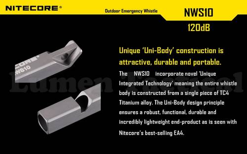Nitecore Emergency Whistle NWS10