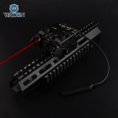 WADSN DBAL-A2 (Red & IR Laser) Aluminum Version - BLK