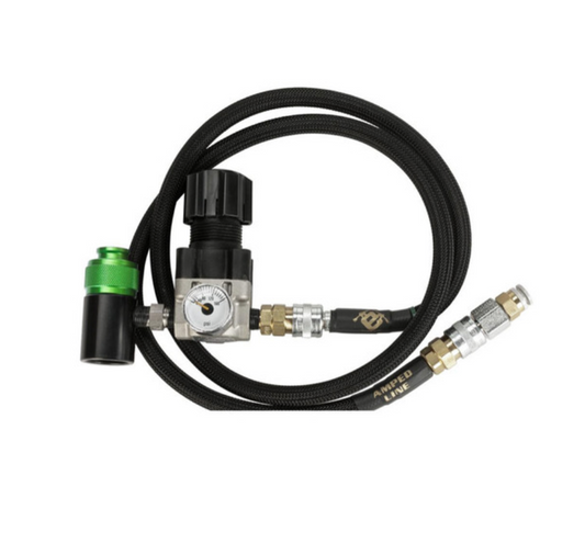 AMPED SLP QD Air Regulator w/36" Air Hose